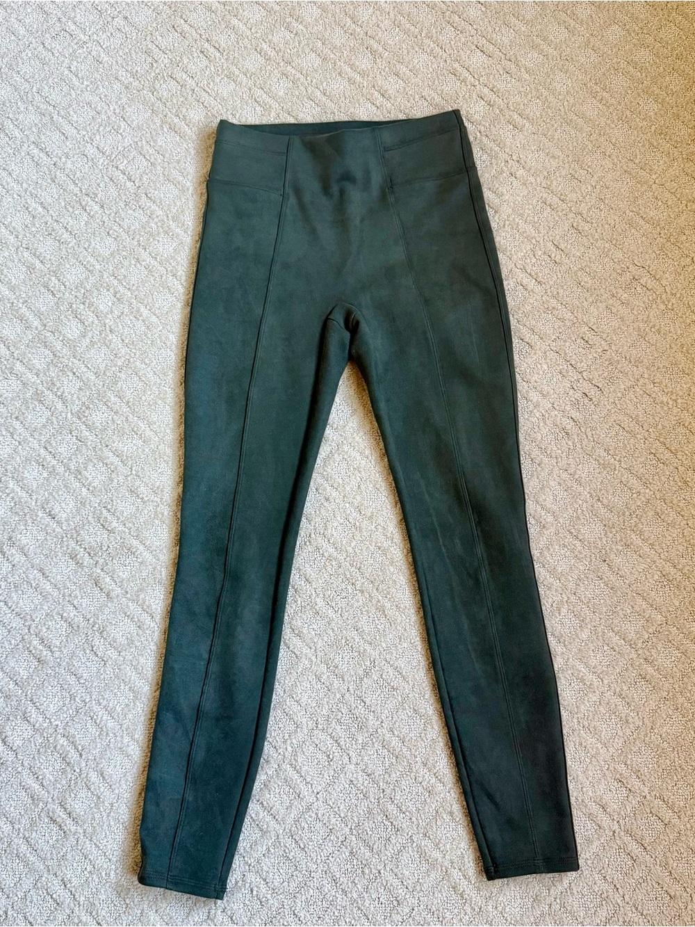 Spanx suede leggings